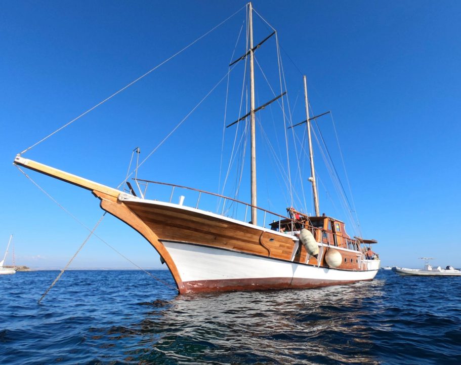 Caicco La Gulette Caicco per tour Charter/giornaliero